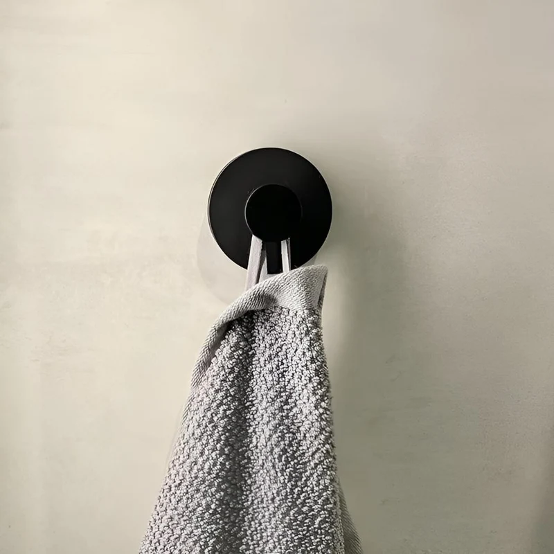 Euroselle Vacuum-Seal Stainless Steel Shower Hooks