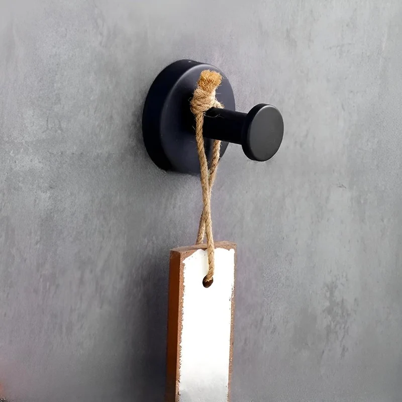 Euroselle Vacuum-Seal Stainless Steel Shower Hooks