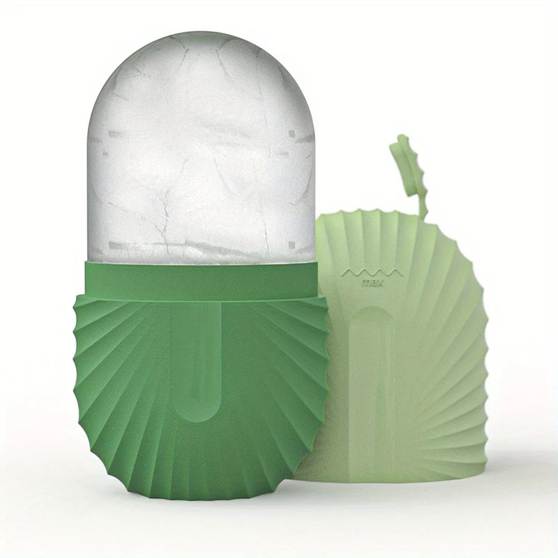 Euroselle Reusable Face Roller With Ice Mold Cube For Refreshing Massage