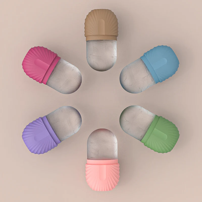 Euroselle Reusable Face Roller With Ice Mold Cube For Refreshing Massage