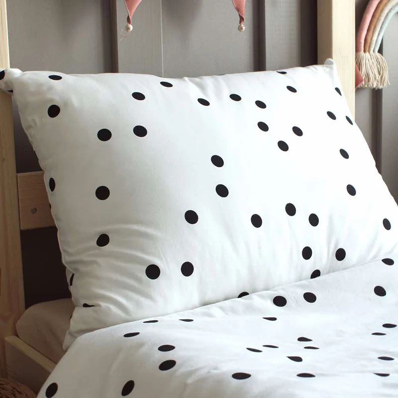 Polka Dots Bettwäsche Set aus Baumwolle