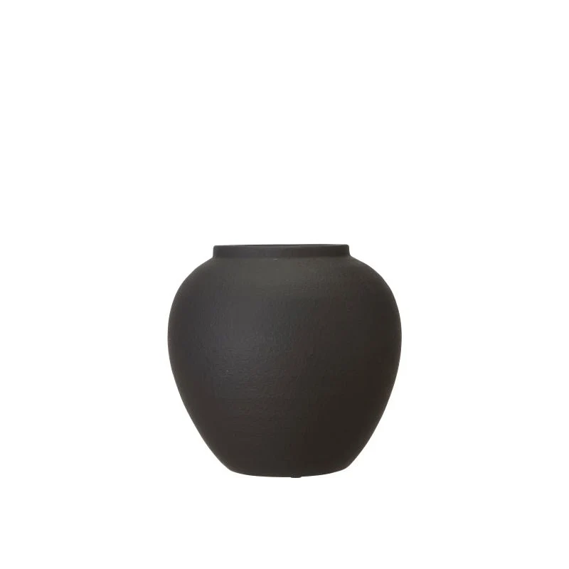 Vase Alba schwarz - Wikholm Form