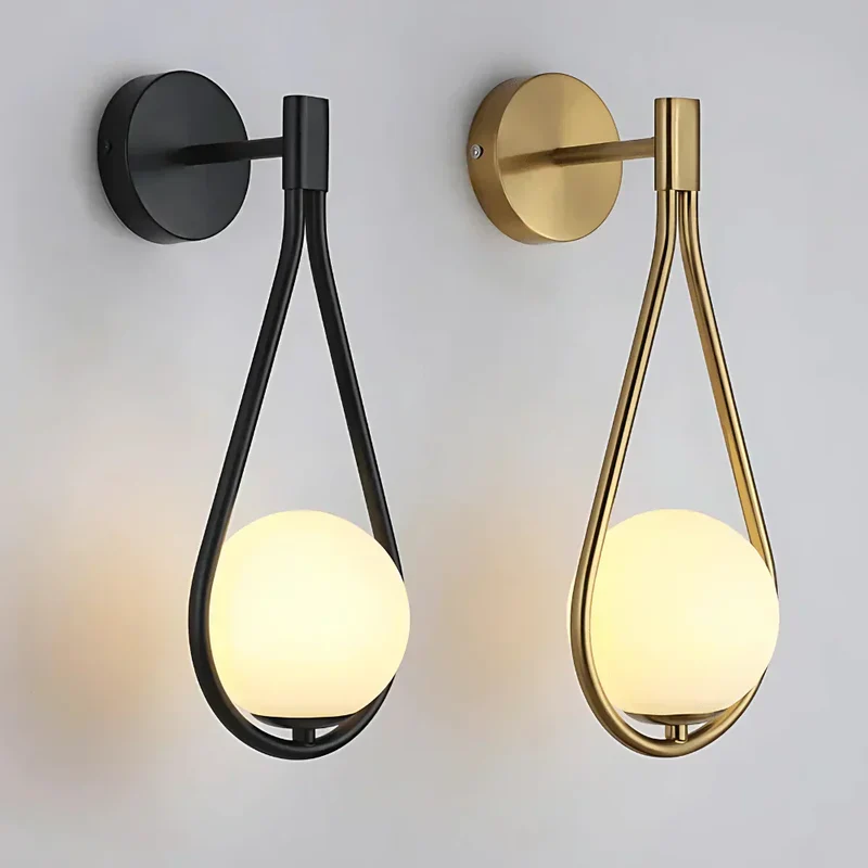 LumaFrost Wall Light For Modern Indoor Living Spaces Euroselle