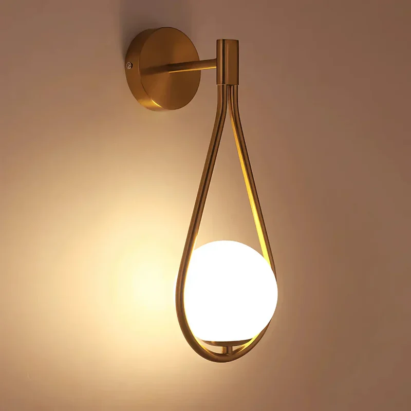 LumaFrost Wall Light For Modern Indoor Living Spaces Euroselle