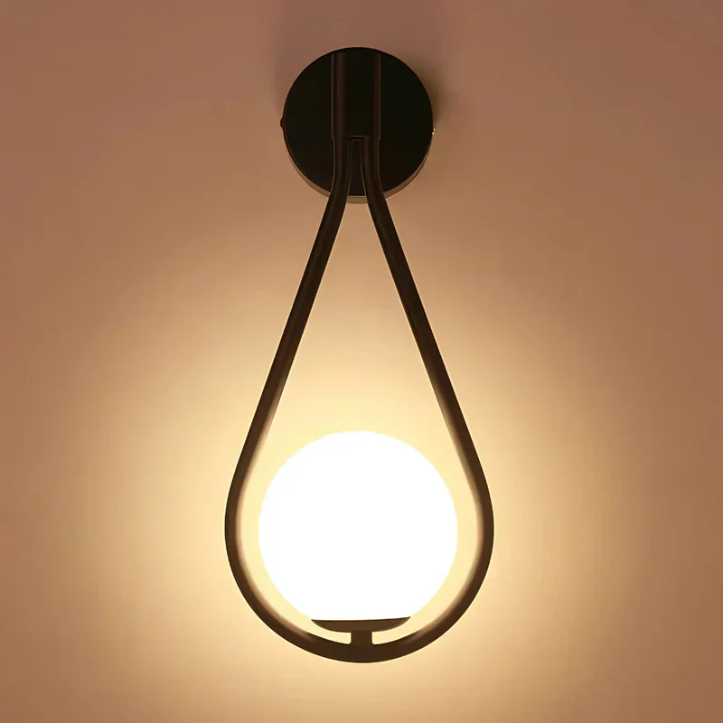 LumaFrost Wall Light For Modern Indoor Living Spaces Euroselle