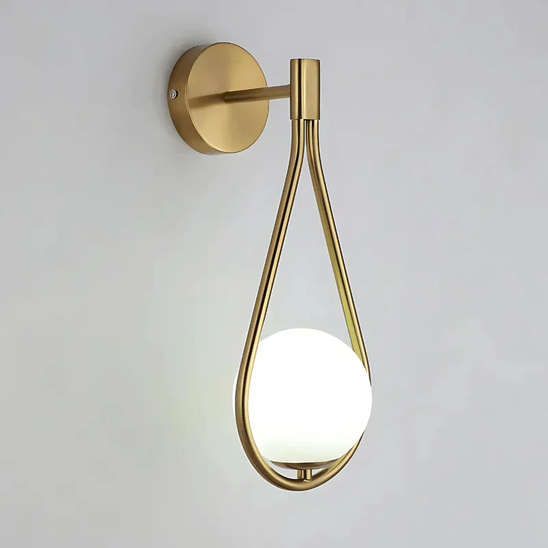 LumaFrost Wall Light For Modern Indoor Living Spaces Euroselle