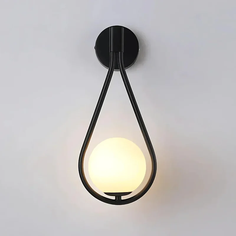 LumaFrost Wall Light For Modern Indoor Living Spaces Euroselle