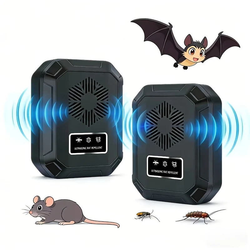 Euroselle Portable Ultrasonic Pest Repeller For Home And Travel