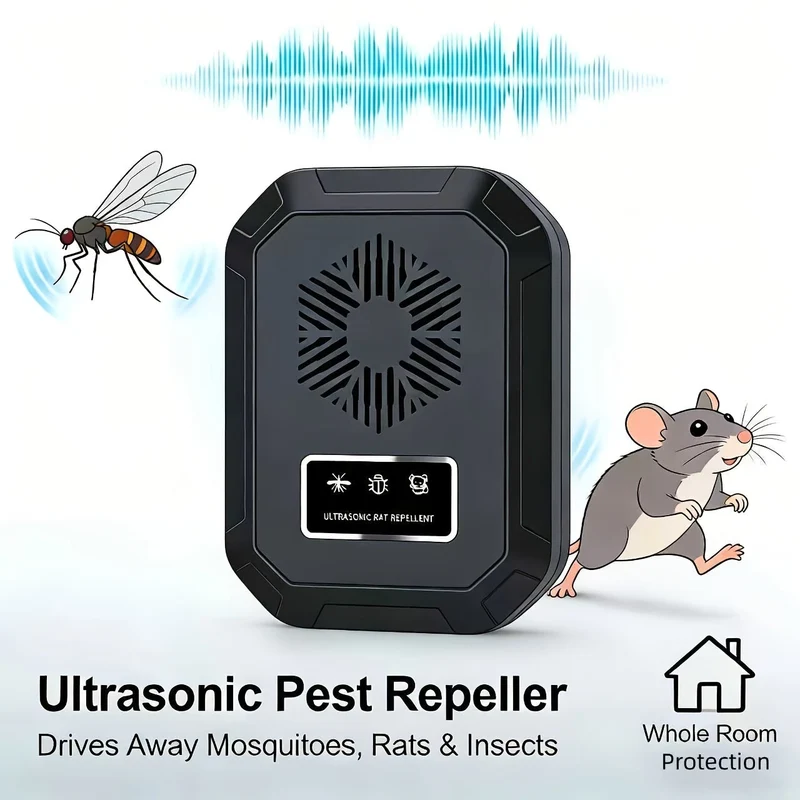 Euroselle Portable Ultrasonic Pest Repeller For Home And Travel