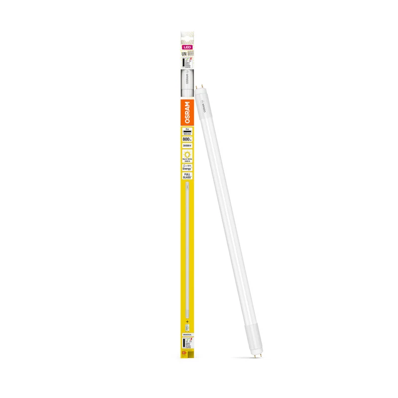 OSRAM LED Röhre TUBE T8 UNIVERSAL 60cm 8W 830, 800 lm, 3000 K, Warmweiß