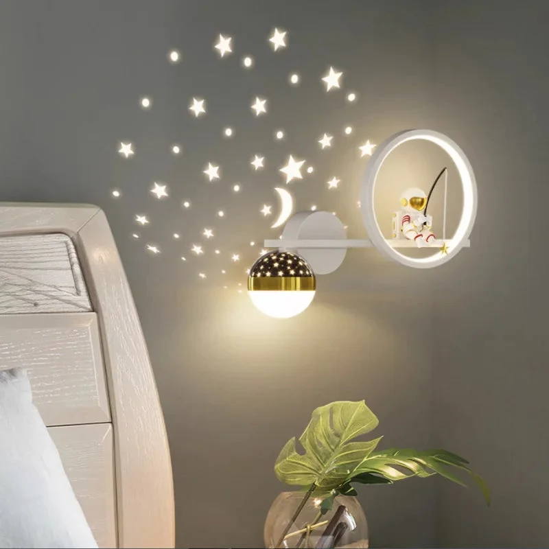 LumiNest Kids Wall Light With Soft Warm Nighttime Glow By Euroselle