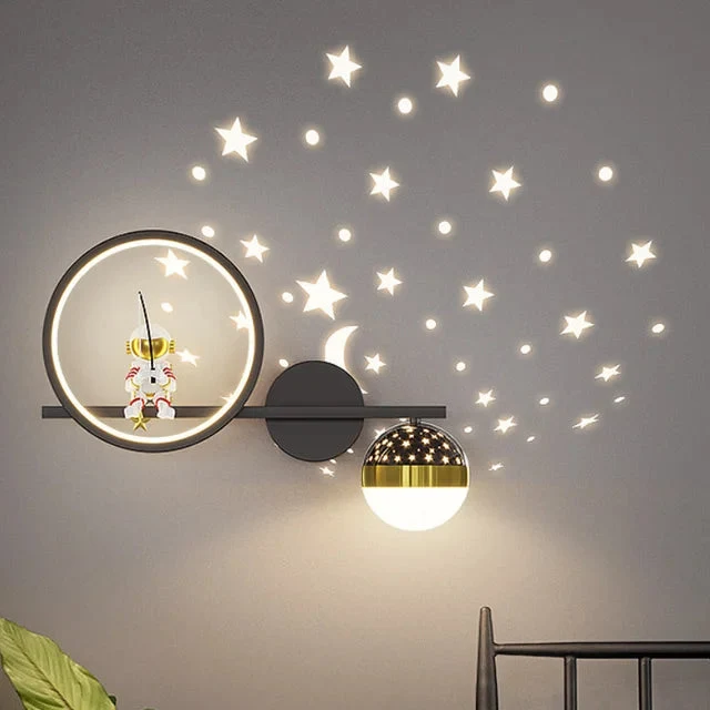 LumiNest Kids Wall Light With Soft Warm Nighttime Glow By Euroselle