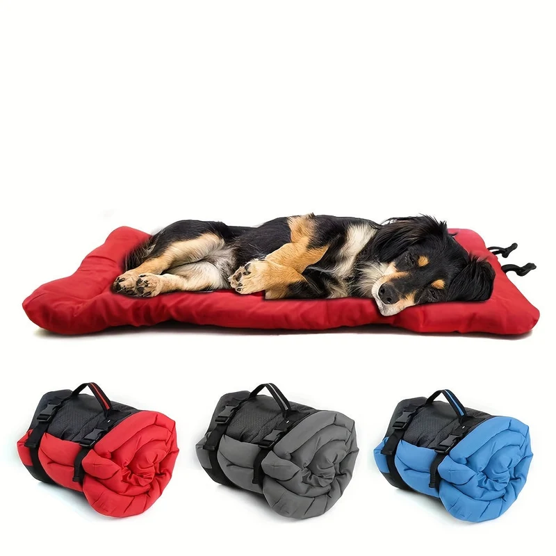 Euroselle Foldable Waterproof Dog Mat For Hiking And Travel 90x60cm