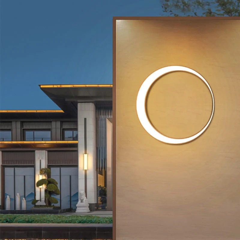 Euroselle Eclipse Glow Outdoor Light For Elegant Outdoor Spaces