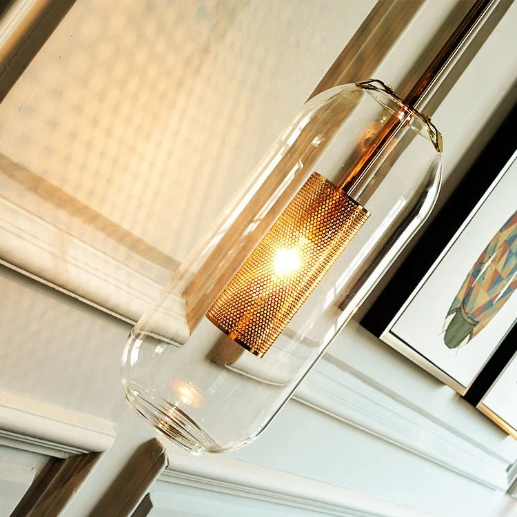 Elegant Ion Modern Glass Wall Light Contemporary Euroselle