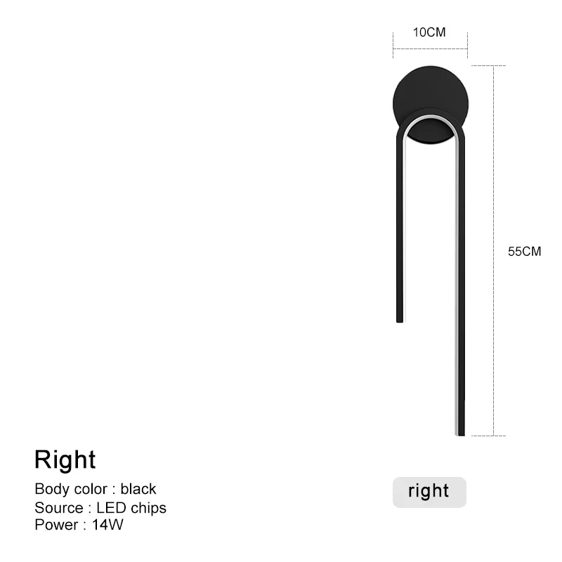 Gloucester LED Wall Lamp Minimalist By Euroselle Modern Lighting