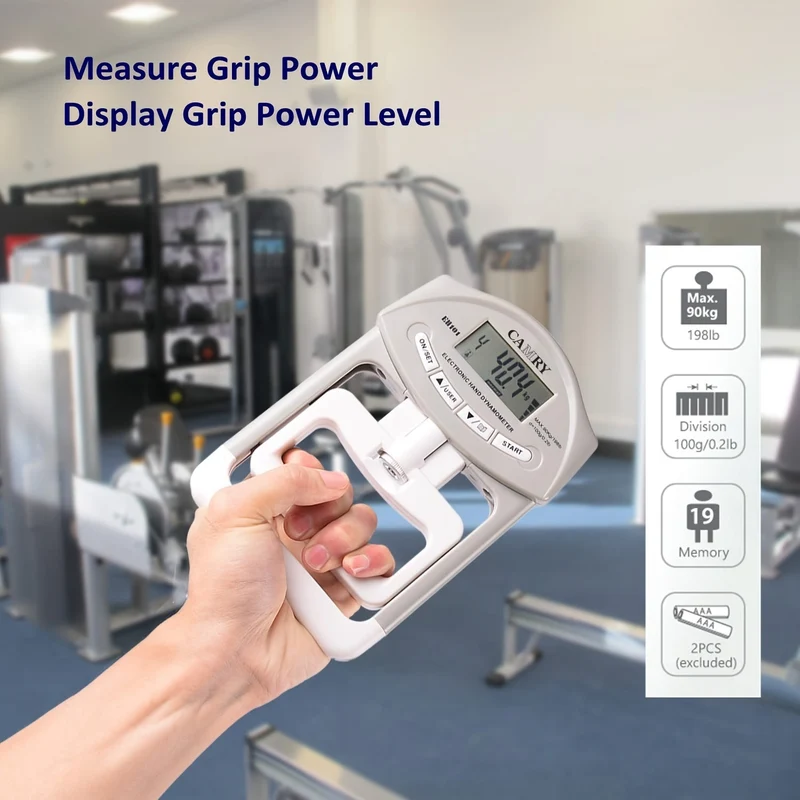 Euroselle Digital Grip Strength Tester With Automatic Capture