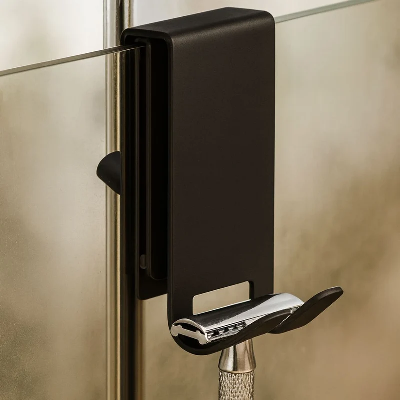 Euroselle Stainless Shower Hooks for Frameless Glass Doors