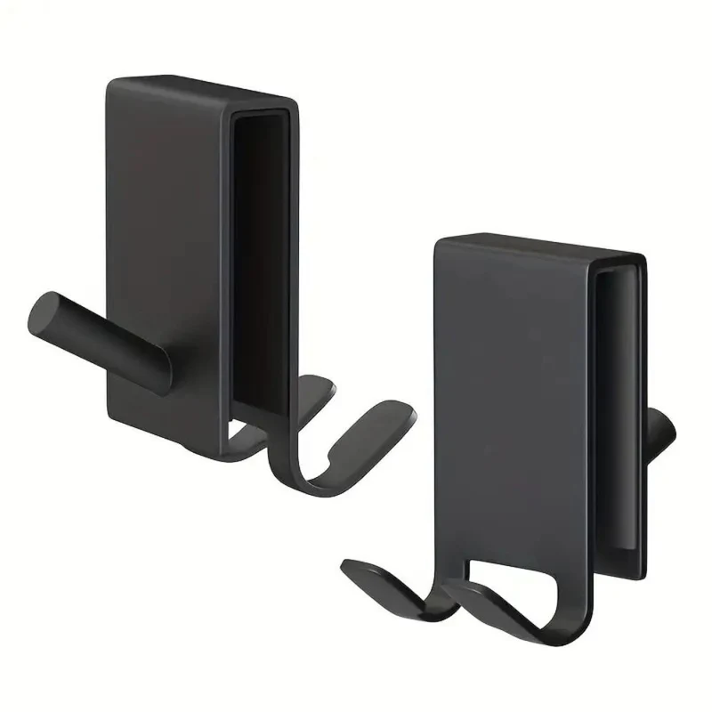 Euroselle Stainless Shower Hooks for Frameless Glass Doors
