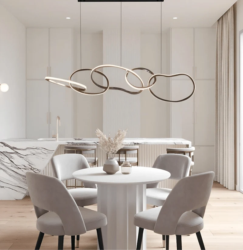 Vrimlo Ring Chandelier Pendant Light Euroselle Collection