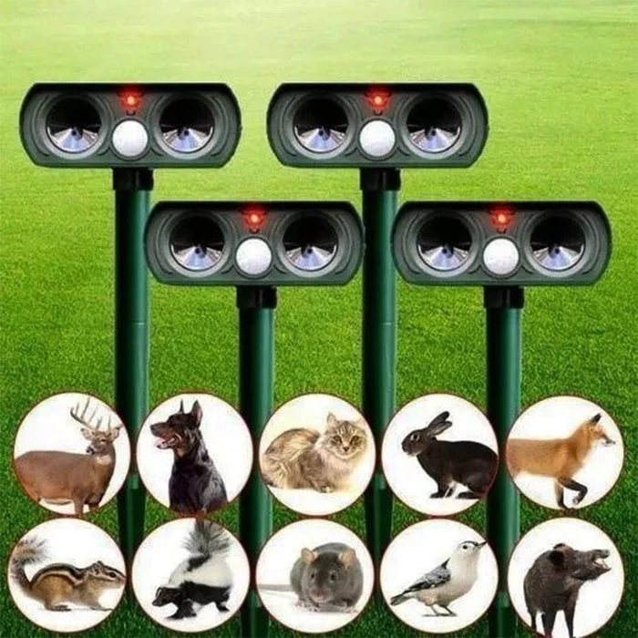 Euroselle Solar Motion Animal Deterrent Delivers Humane Garden Protection