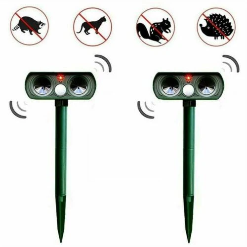 Euroselle Solar Motion Animal Deterrent Delivers Humane Garden Protection