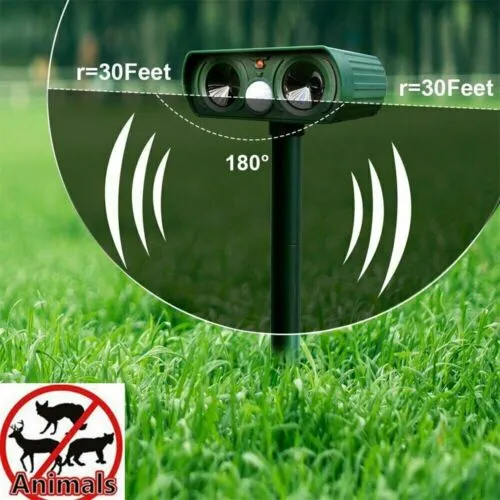 Euroselle Solar Motion Animal Deterrent Delivers Humane Garden Protection