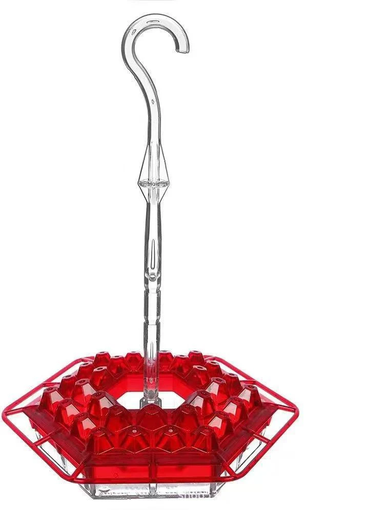 Euroselle Ant-Proof Hummingbird Feeder With 30 Easy-Access Ports