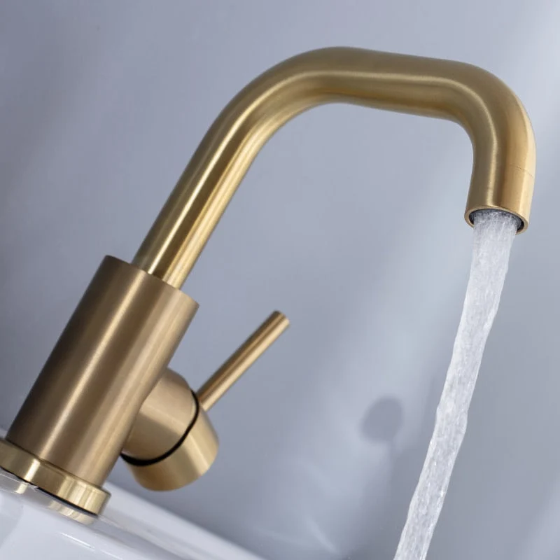 Euroselle Classic Brass Single-Handle Bathroom Faucet