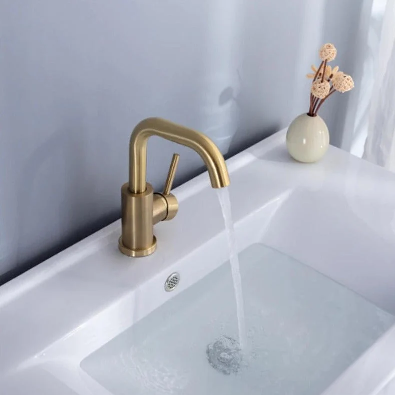 Euroselle Classic Brass Single-Handle Bathroom Faucet