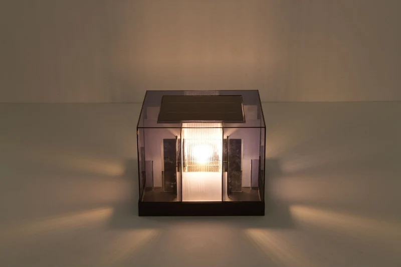 Cubex Gleam Outdoor Solar Light For Garden, Pathway And Patio By Euroselle