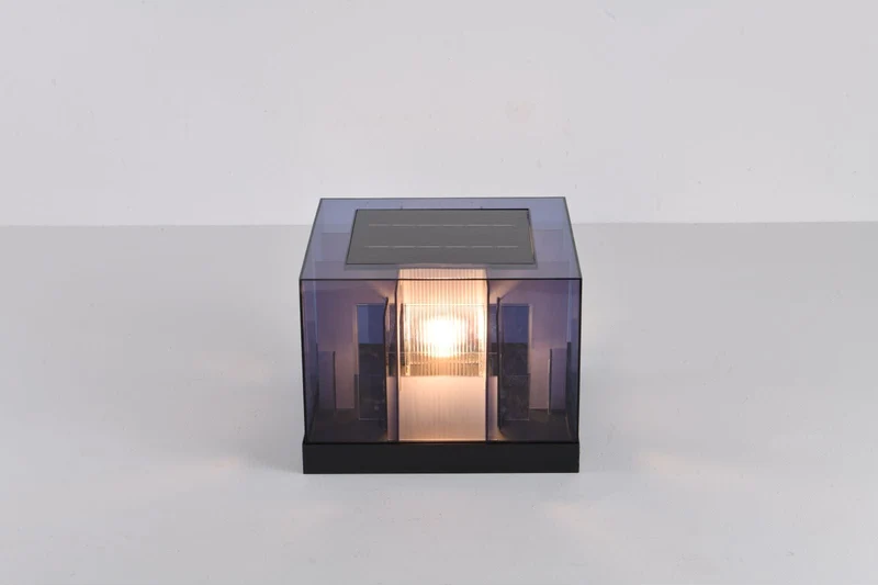 Cubex Gleam Outdoor Solar Light For Garden, Pathway And Patio By Euroselle