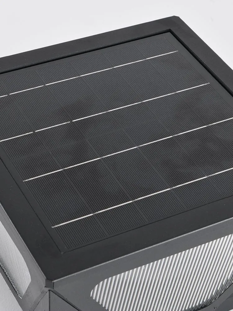 Cubex Gleam Outdoor Solar Light For Garden, Pathway And Patio By Euroselle