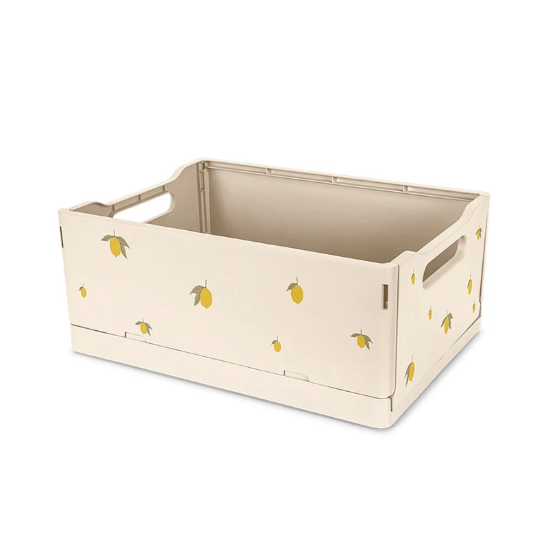 2-er-Pack Aufbewahrungsbox Zitronengelb