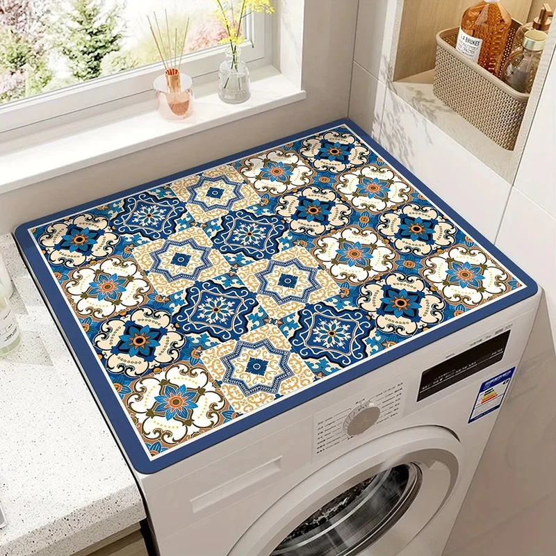 Heavy-Duty Microfiber Mat For Appliance Protection And Clean Surfaces - Euroselle