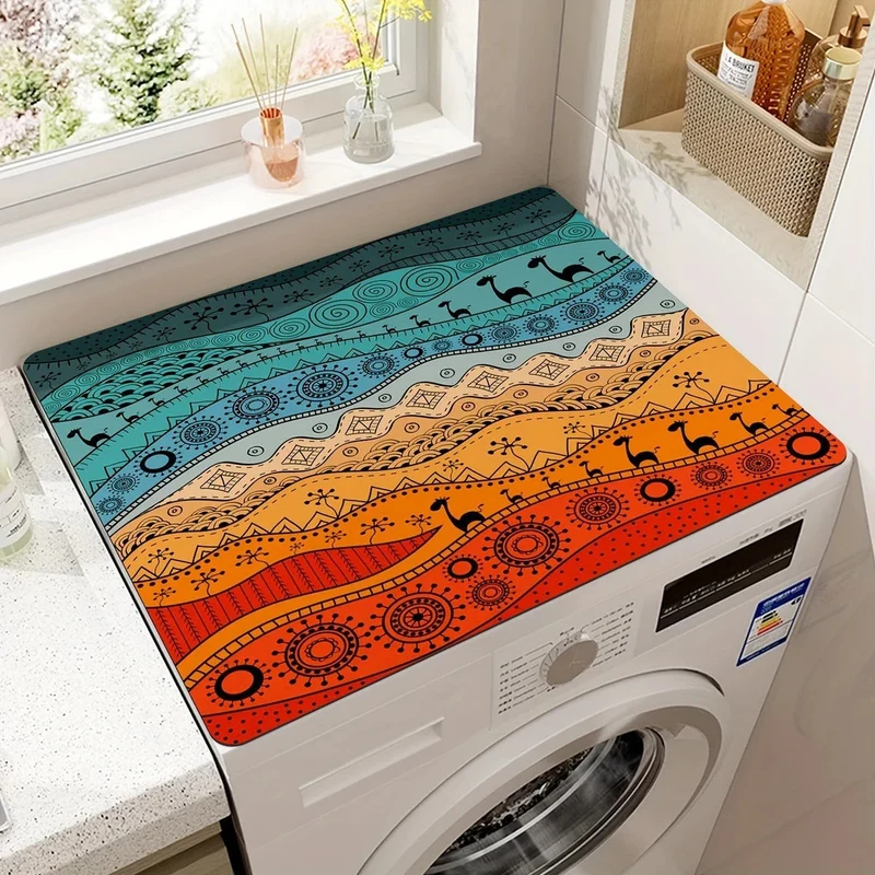 Heavy-Duty Microfiber Mat For Appliance Protection And Clean Surfaces - Euroselle