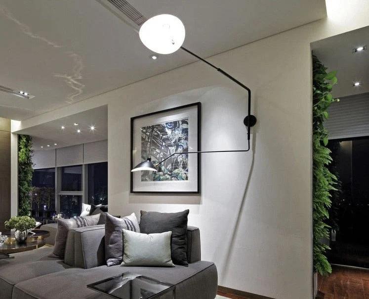 Serge Duckbill Wall Lamp With Swing Arms Euroselle