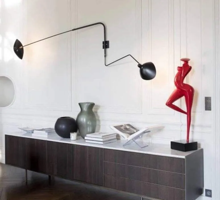 Serge Duckbill Wall Lamp With Swing Arms Euroselle