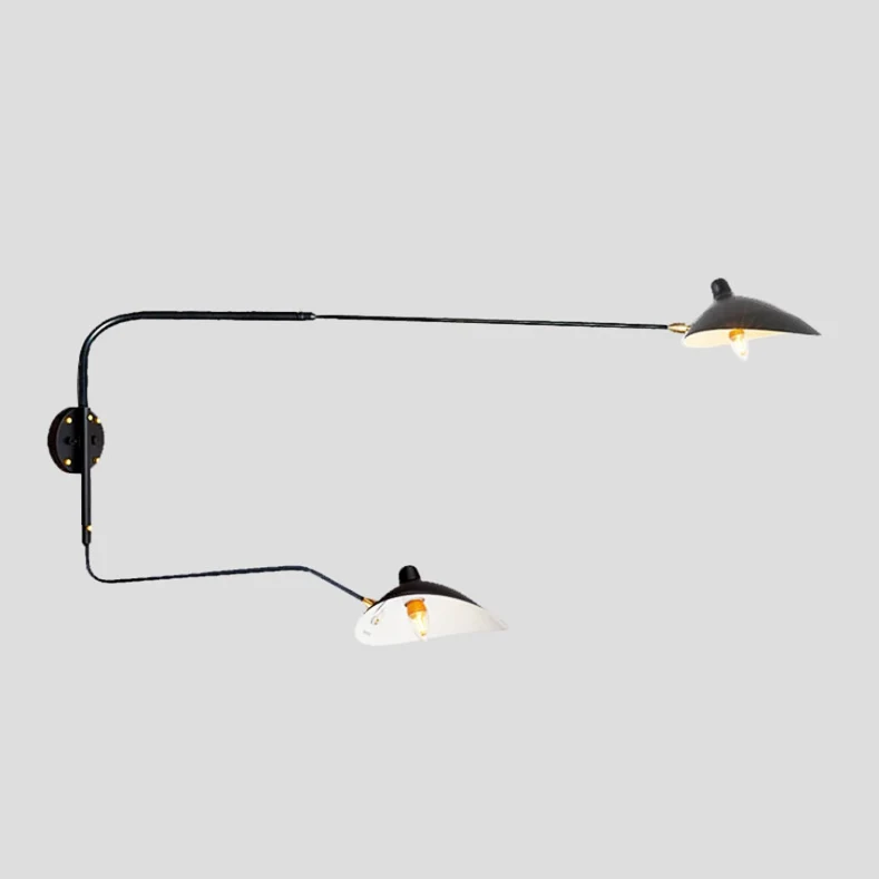 Serge Duckbill Wall Lamp With Swing Arms Euroselle