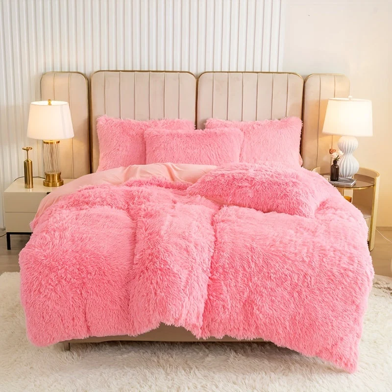 Euroselle Multicolor Polyester Duvet Cover Set Bedding