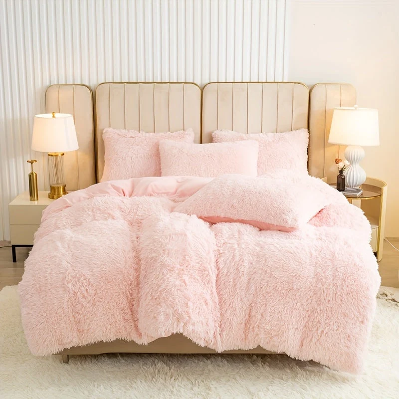 Euroselle Multicolor Polyester Duvet Cover Set Bedding