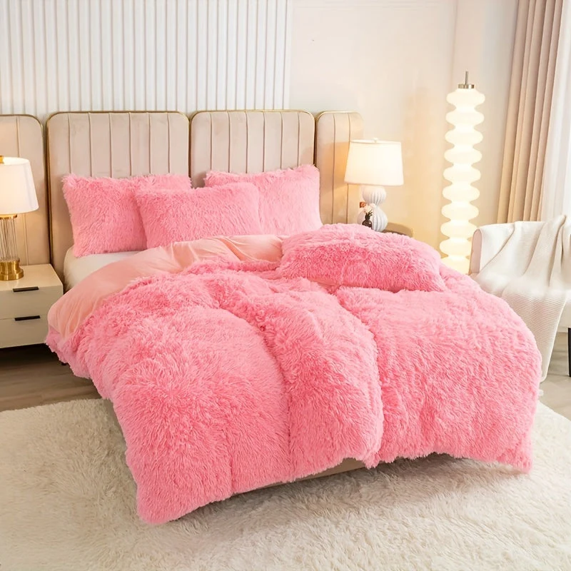 Euroselle Multicolor Polyester Duvet Cover Set Bedding