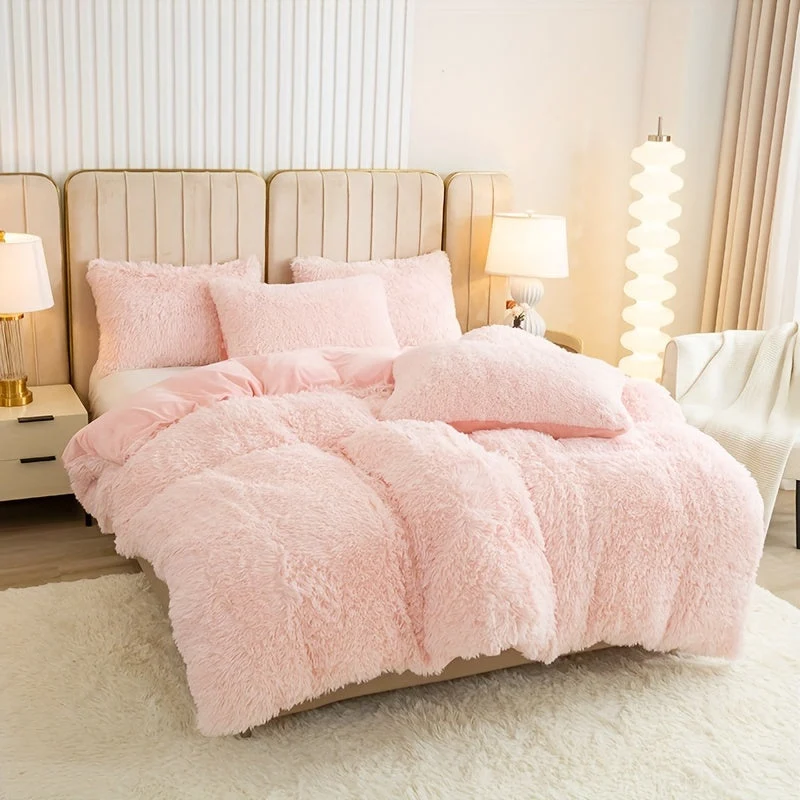 Euroselle Multicolor Polyester Duvet Cover Set Bedding