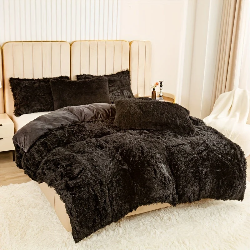 Euroselle Multicolor Polyester Duvet Cover Set Bedding