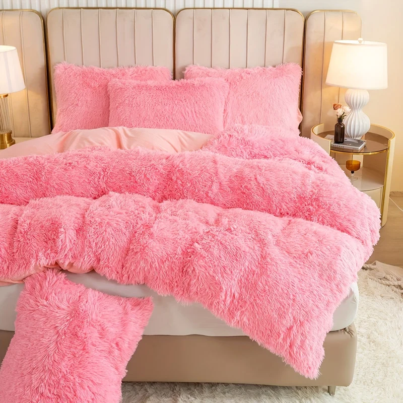 Euroselle Multicolor Polyester Duvet Cover Set Bedding