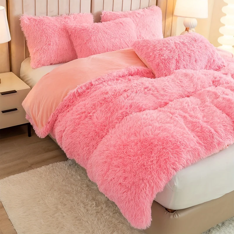 Euroselle Multicolor Polyester Duvet Cover Set Bedding