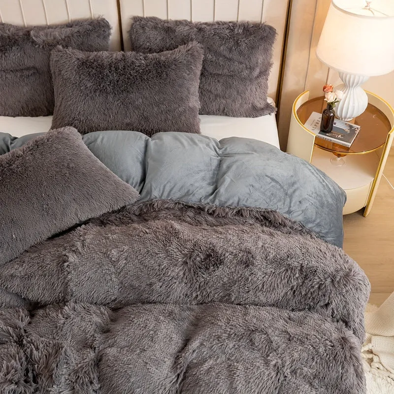 Euroselle Multicolor Polyester Duvet Cover Set Bedding