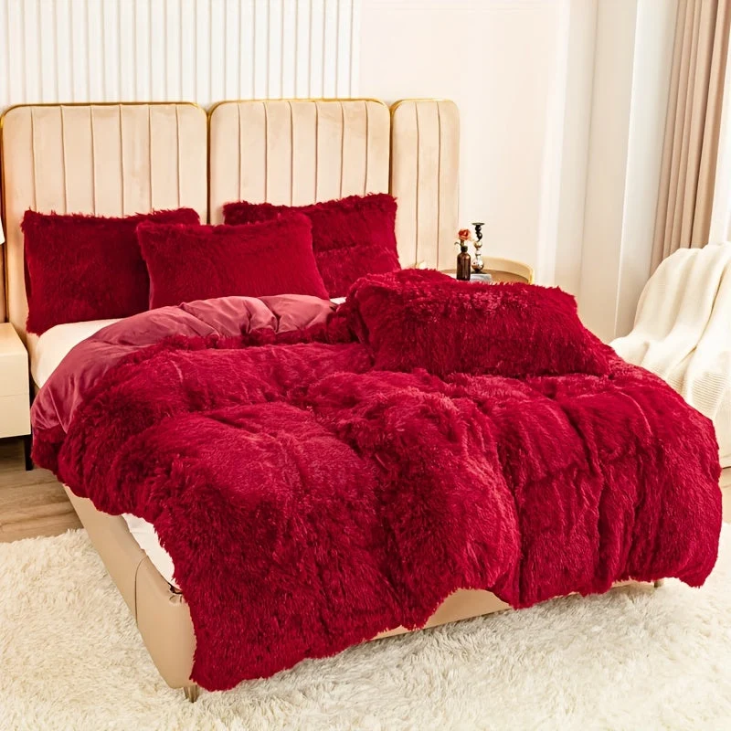 Euroselle Multicolor Polyester Duvet Cover Set Bedding