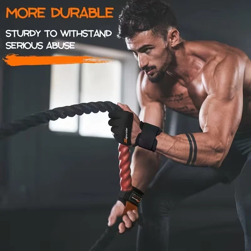Euroselle Anti Slip Weightlifting Gloves For Stronger Gym Performance