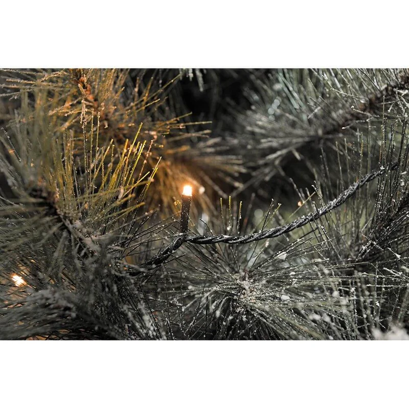 29m Micro LED Lichterkette mit Multifunktion 80 bernsteinfarbene Dioden IP44
